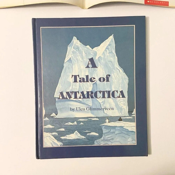 Vintage 1990 A Tale of Antarctica Book by Ulco Glimmerveen - Picture 5 of 10